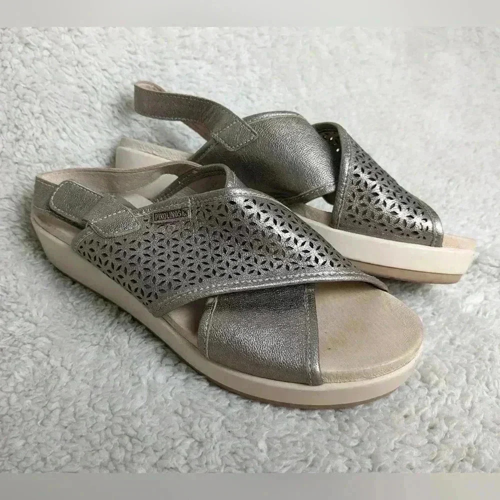 PIKOLINOS Women Sandals size 40 = 9.5, 10 US in GREAT used condition!